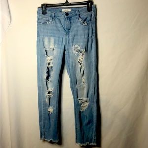 Cello distressed skinny jeans